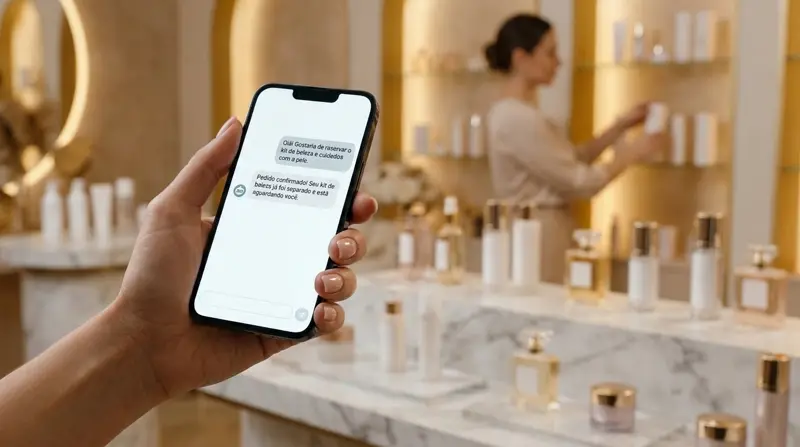 Sistema para Loja de Cosméticos com atendente de IA no WhatsApp