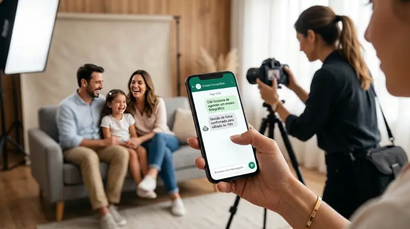 Sistema para Fotógrafo com atendente de IA no WhatsApp