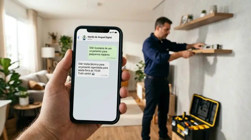 Sistema para Marido de Aluguel com atendente de IA no WhatsApp