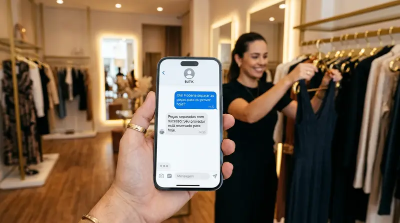 Sistema para Loja de Moda com atendente de IA no WhatsApp